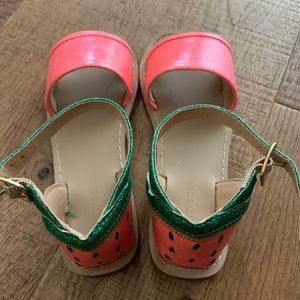 Crewcuts watermelon sandals